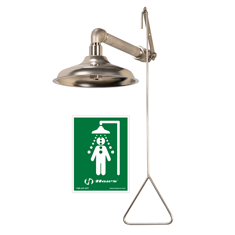 AXION® MSR Corrosion Resistant Emergency Drench Shower