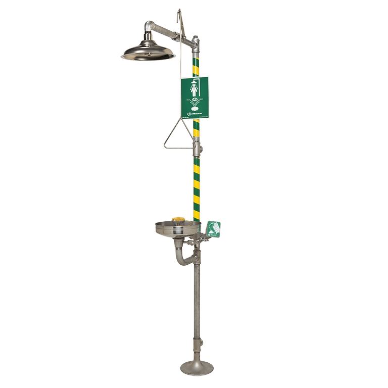 AXION® MSR Combination Corrosion Resistant Shower and Eye/Face Wash