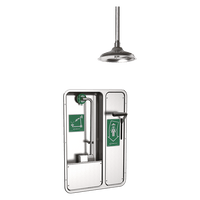 Thumbnail for Barrier-Free Ceiling-Mounted Shower and Recessed Eye/Face Wash