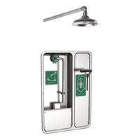Thumbnail for Barrier-Free Wall-Mounted Shower and Recessed Eye/Face Wash