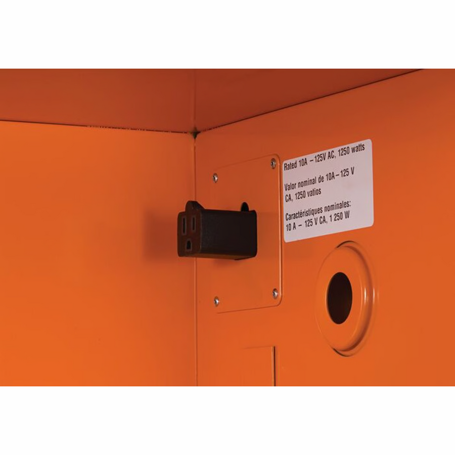 Justrite Emergency Preparedness Cabinet with PowerPort