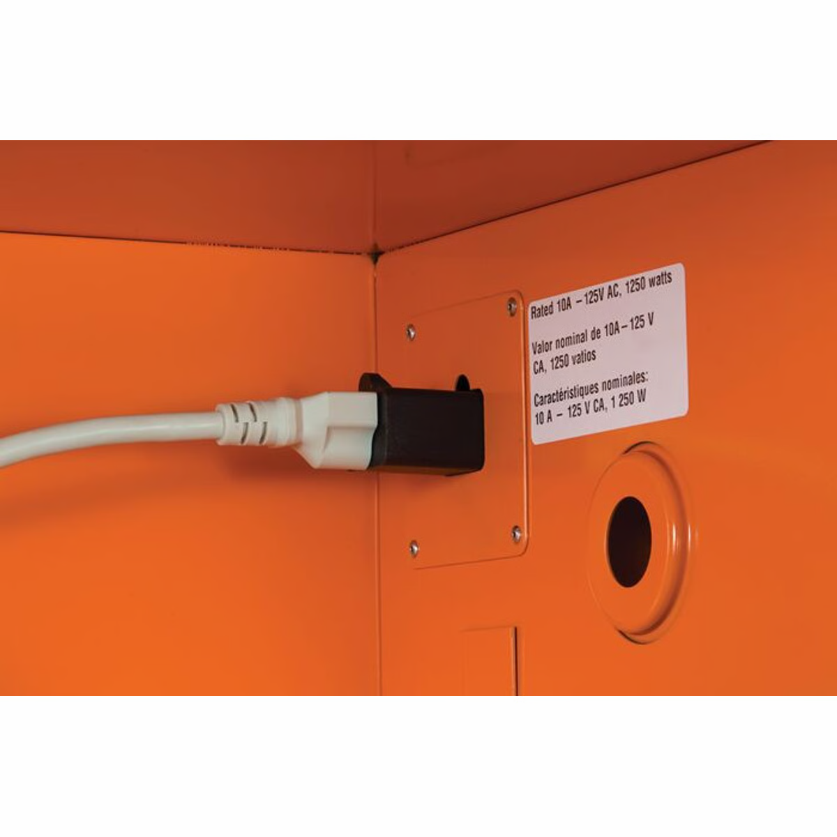 Justrite Emergency Preparedness Cabinet with PowerPort