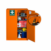 Thumbnail for Justrite Emergency Preparedness Cabinet with PowerPort