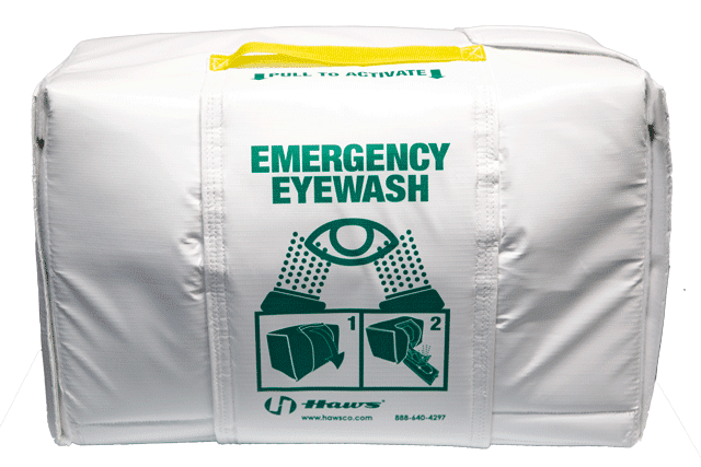 Portable Eyewash Heat Shield