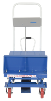 Thumbnail for Steel Lift and Tilt Carts with Sequence Select 19-1/2 In. x 30 In. 400 Lb. Capacity Blue