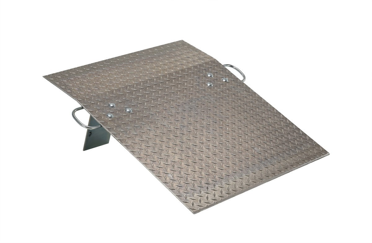 30" x 36" Aluminum Hand Truck Dockplate w/ 500-lbs Capacity
