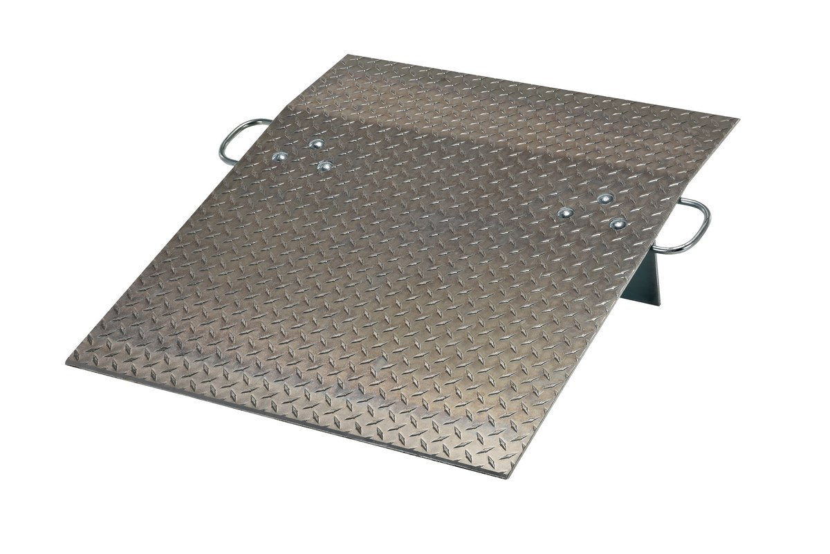 30" x 36" Aluminum Hand Truck Dockplate w/ 500-lbs Capacity