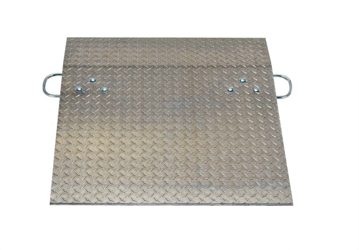 30" x 36" Aluminum Hand Truck Dockplate w/ 500-lbs Capacity