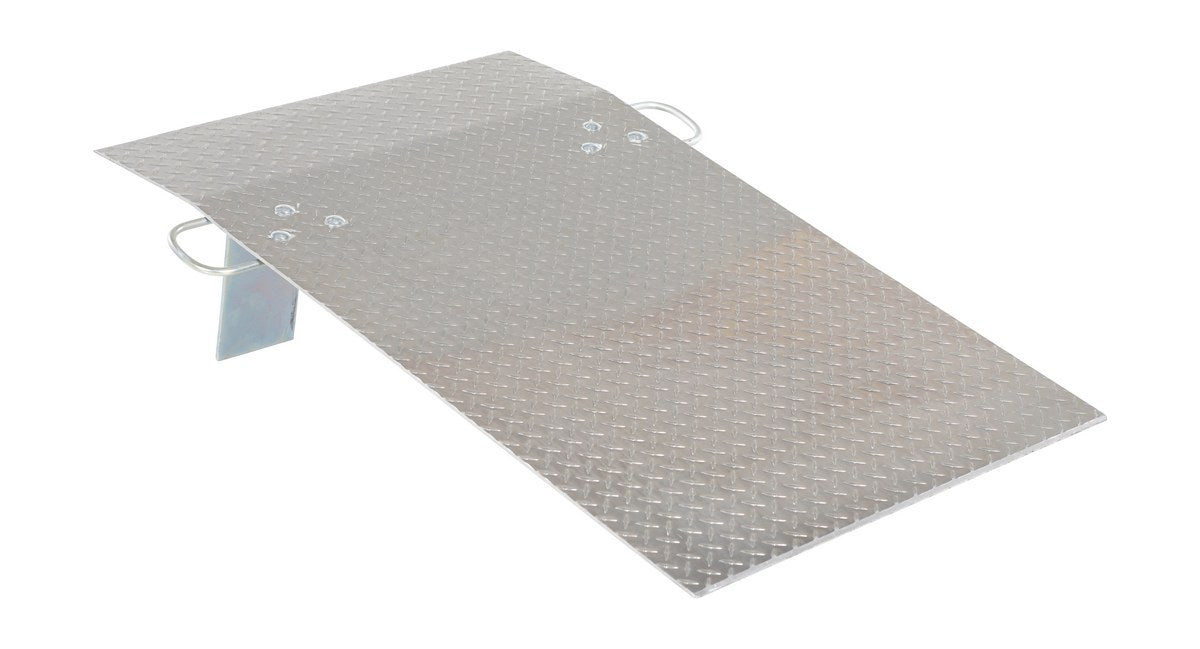 30" x 48" Aluminum Hand Truck Dockplate w/ 500-lbs Capacity
