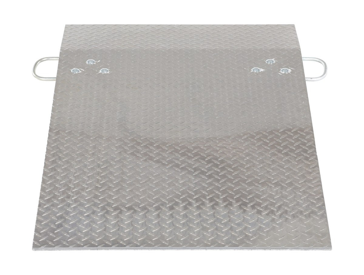 30" x 48" Aluminum Hand Truck Dockplate w/ 500-lbs Capacity