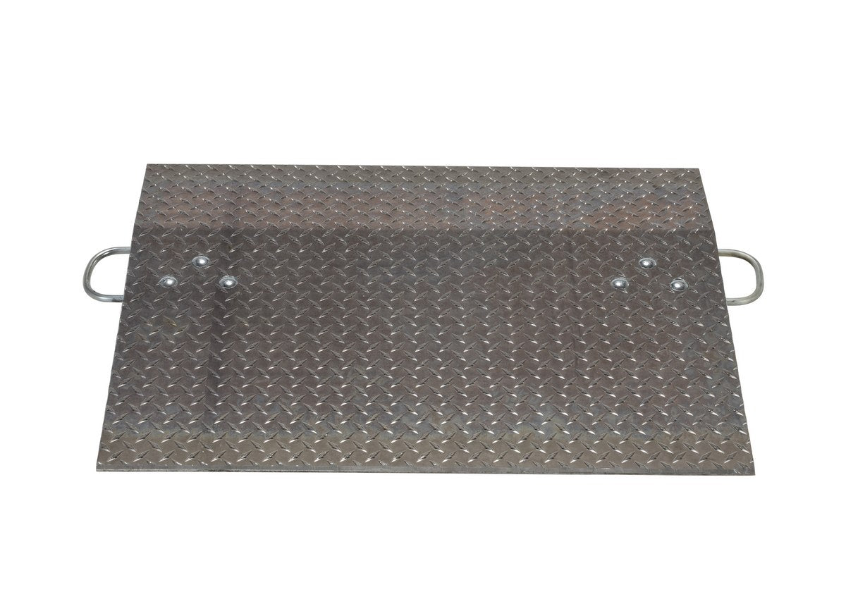 36" x 30" Aluminum Hand Truck Dockplate w/ 500-lbs Capacity