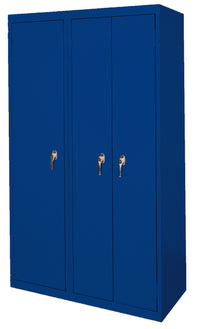 Thumbnail for Steel Cabinets USA Ultimate Storage Ensemble With Three Doors - 42x21x72 Blue
