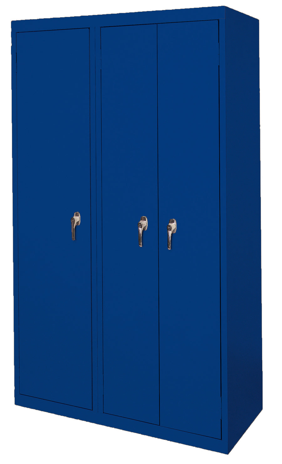 Steel Cabinets USA Ultimate Storage Ensemble With Three Doors - 42x21x72 Blue