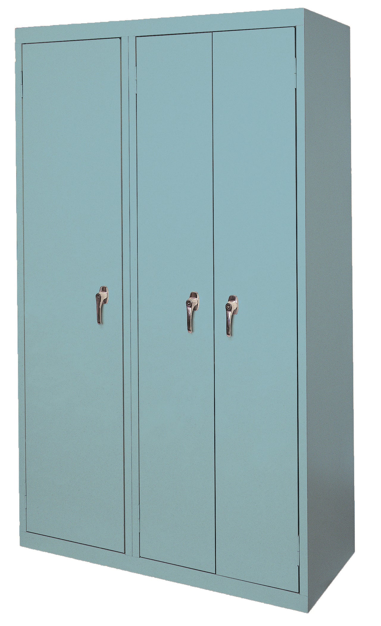 Steel Cabinets USA Ultimate Storage Ensemble With Three Doors - 42x21x72 Denim Blue