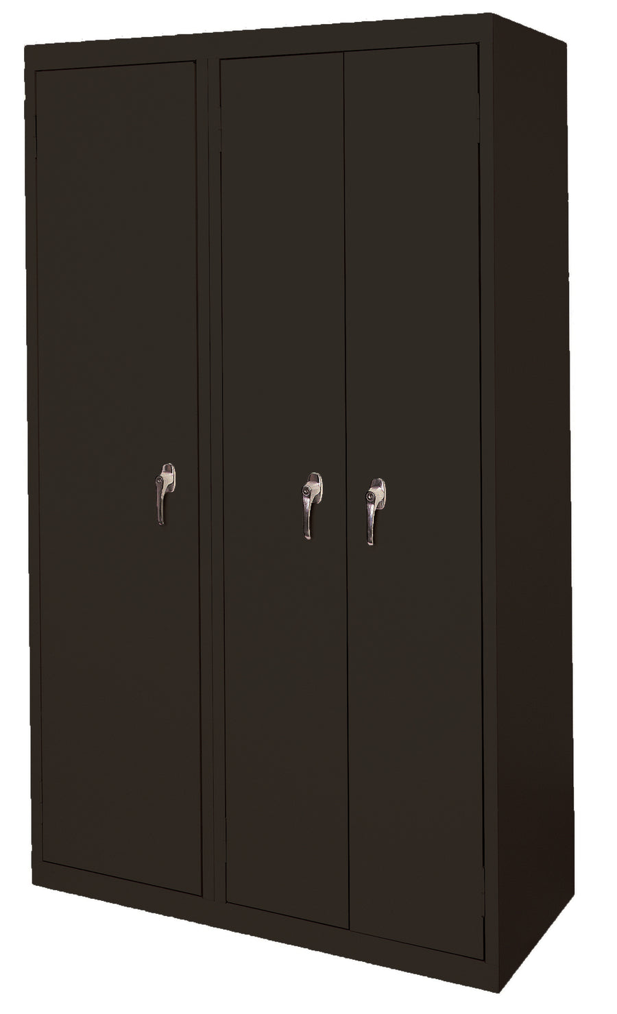Steel Cabinets USA Ultimate Storage Ensemble With Three Doors - 42x21x72 Espresso