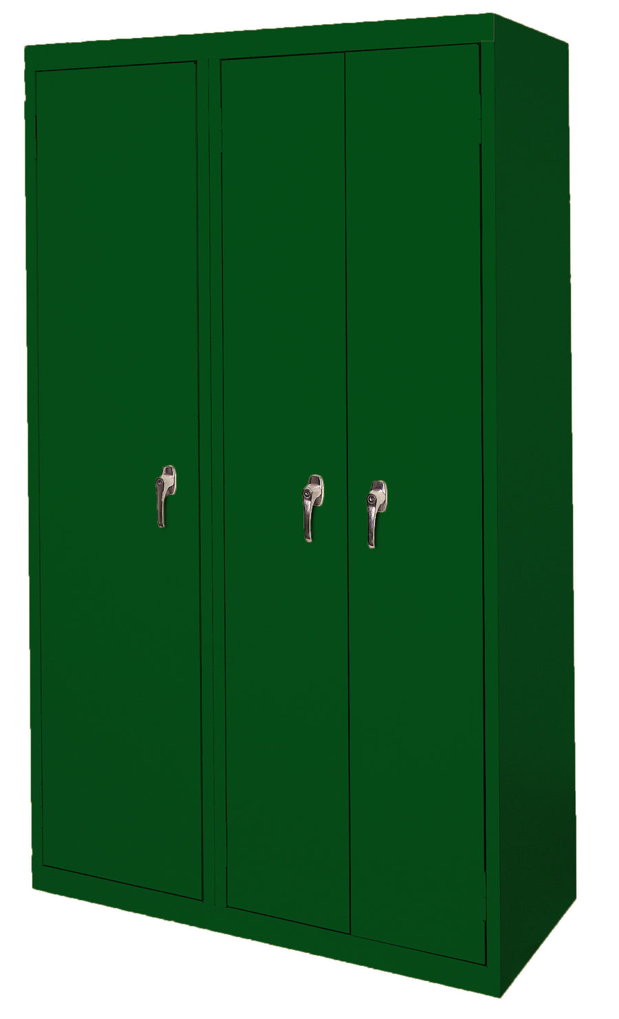 Steel Cabinets USA Ultimate Storage Ensemble With Three Doors - 42x21x72 Leaf Green