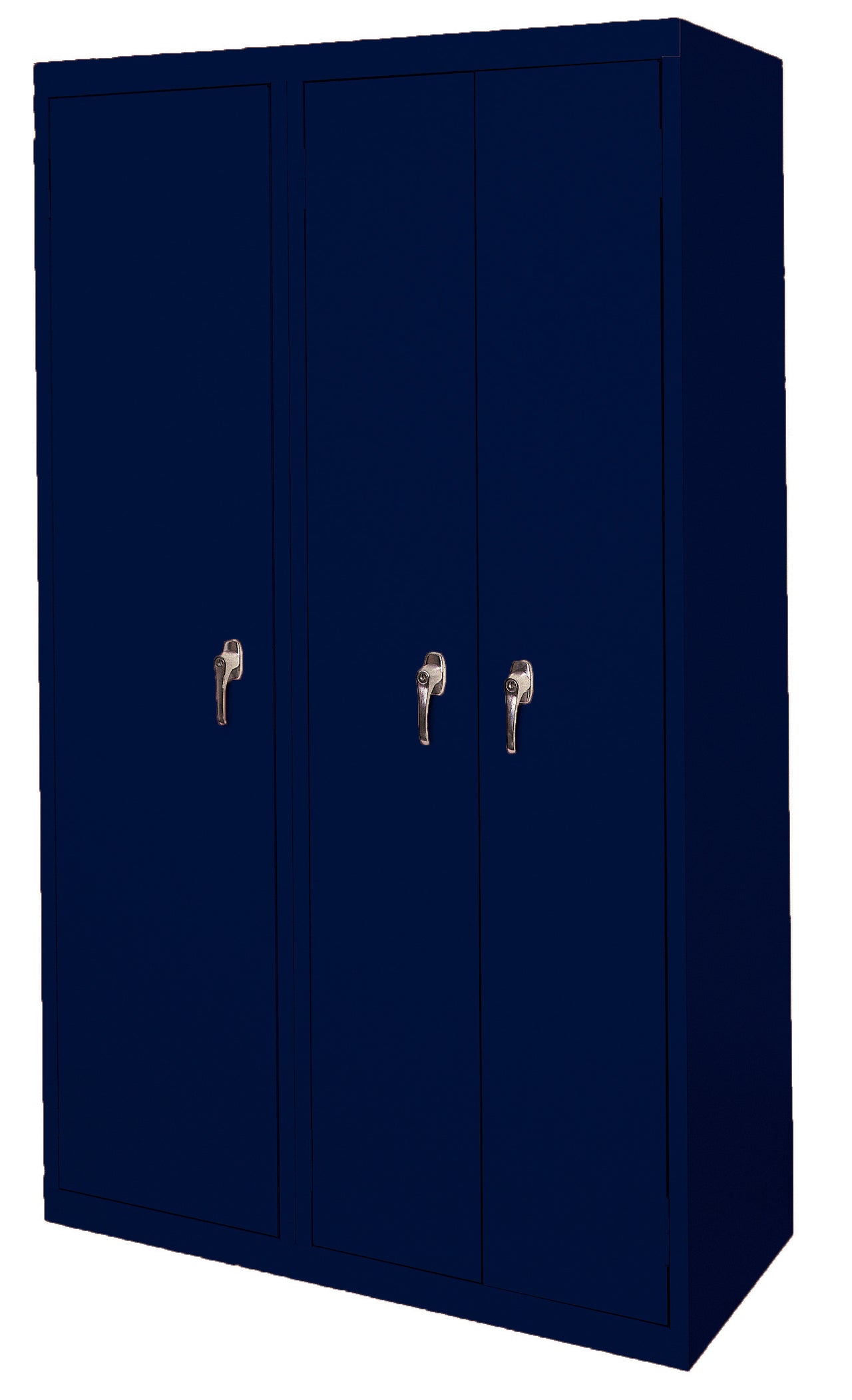 Steel Cabinets USA Ultimate Storage Ensemble With Three Doors - 42x21x72 Navy