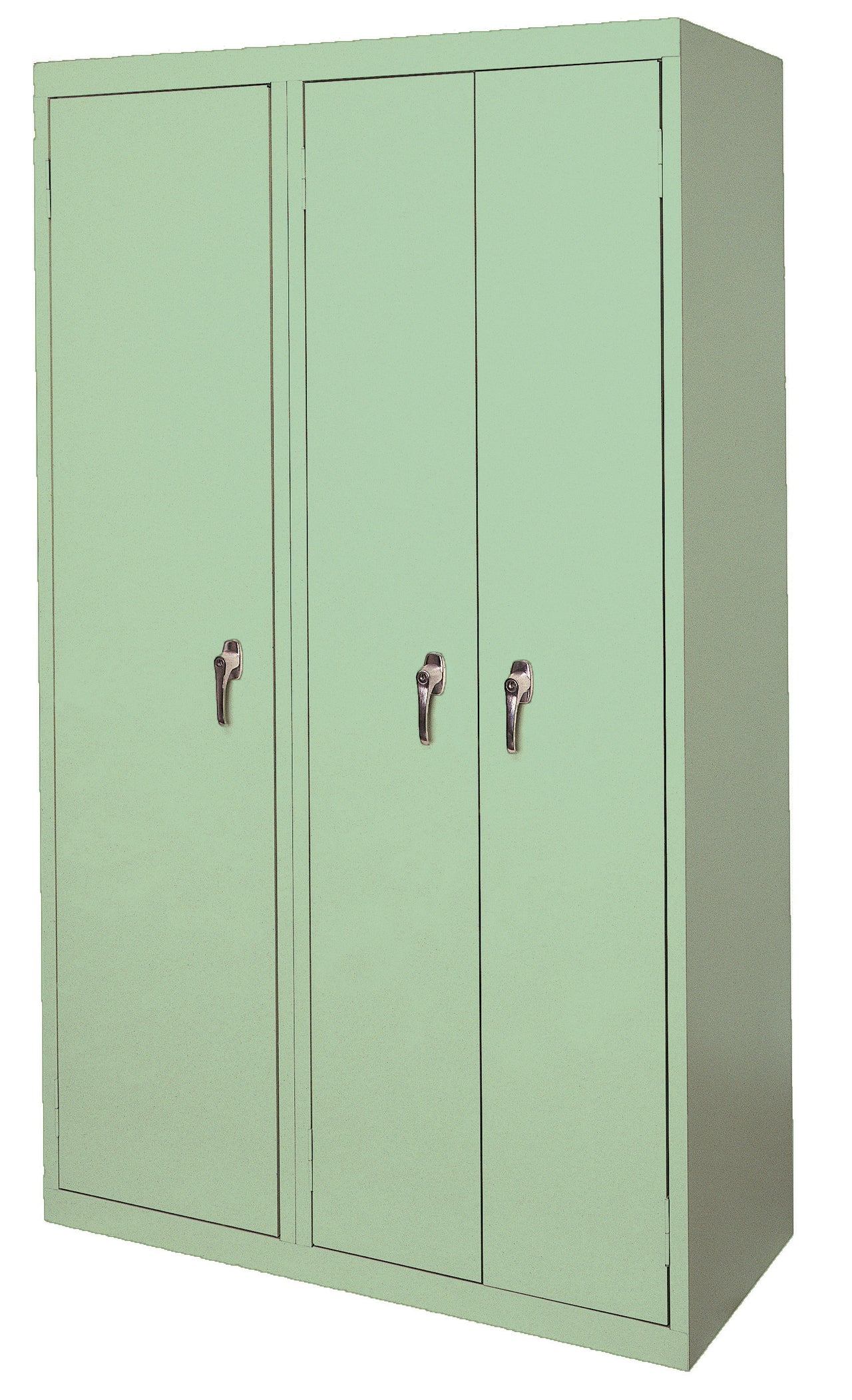 Steel Cabinets USA Ultimate Storage Ensemble With Three Doors - 42x21x72 Pastel Green