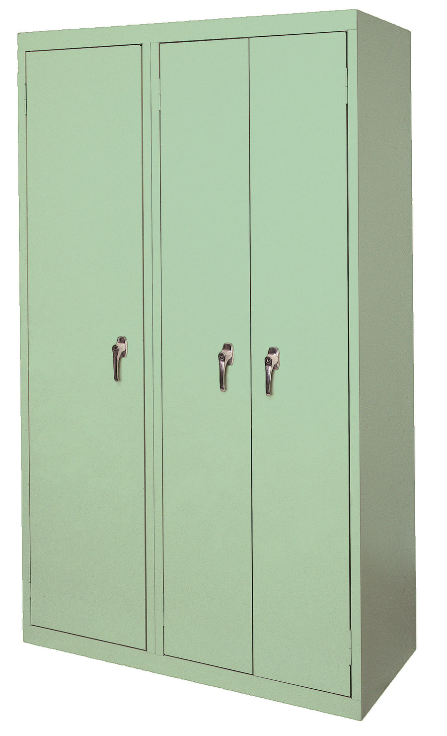 Steel Cabinets USA Ultimate Storage Ensemble With Three Doors - 42x21x72 Pastel Green