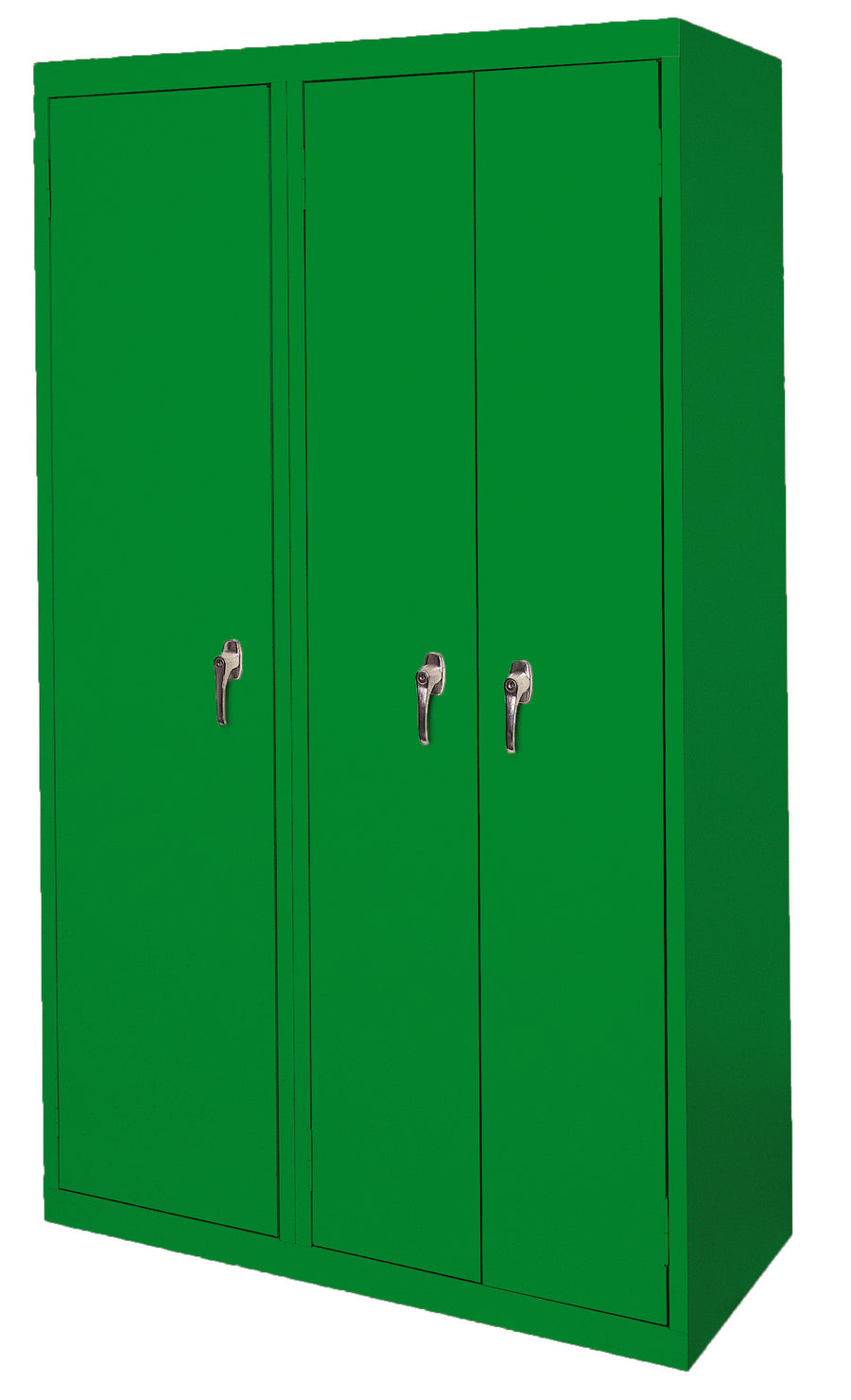 Steel Cabinets USA Ultimate Storage Ensemble With Three Doors - 42x21x72 Pure Green