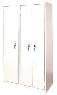 Thumbnail for Steel Cabinets USA Ultimate Storage Ensemble With Three Doors - 42x21x72 White