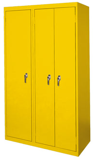 Thumbnail for Steel Cabinets USA Ultimate Storage Ensemble With Three Doors - 42x21x72 Yellow