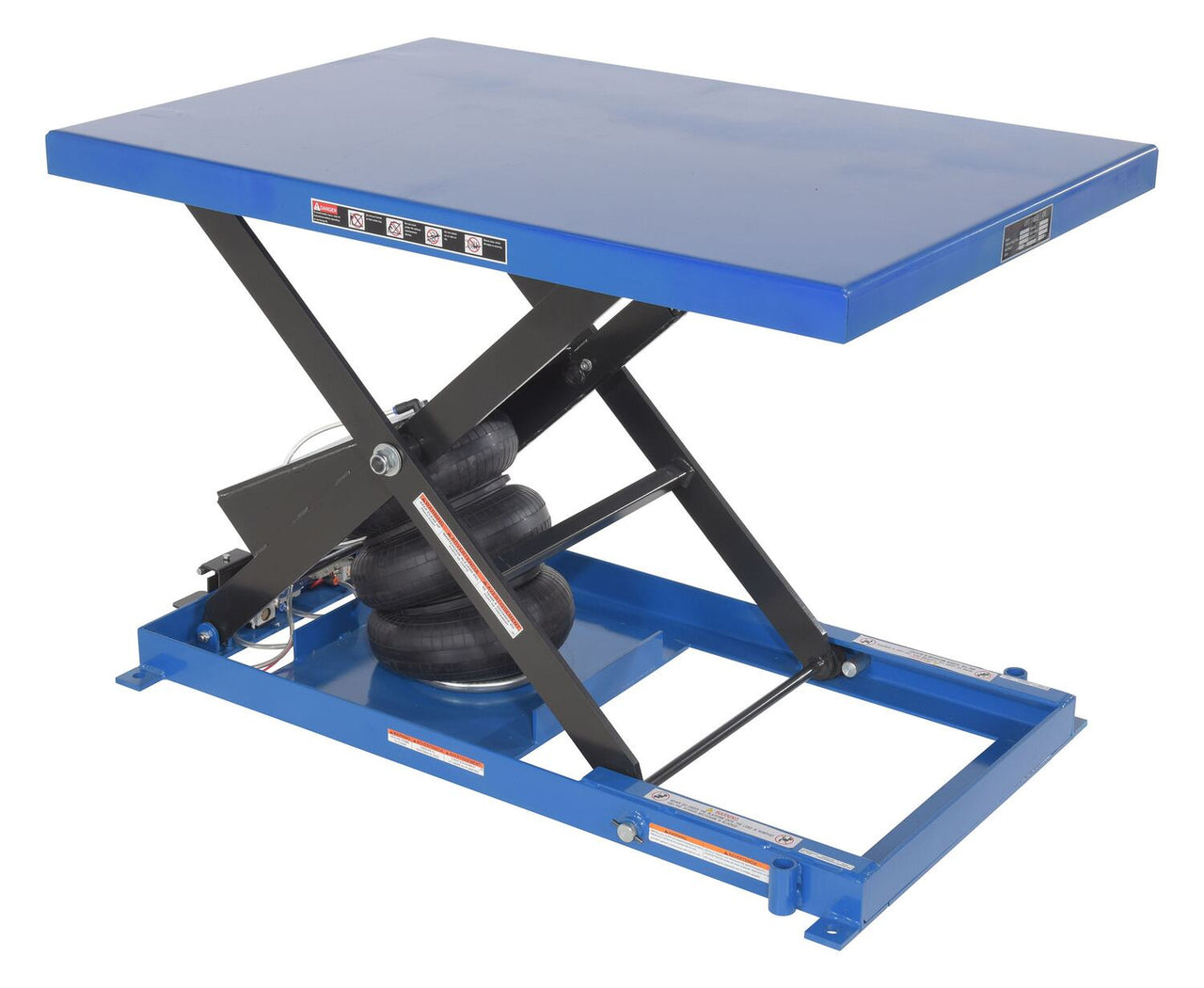 HEAVY DUTY AIR BAG SCISSOR TABLE 1K LB
