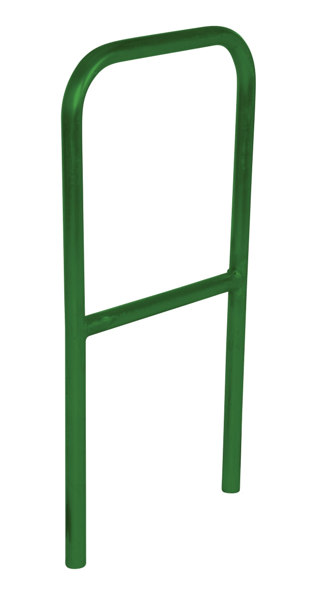 ALUM PIPE SAFETY RAILING 24IN LONG-GREEN