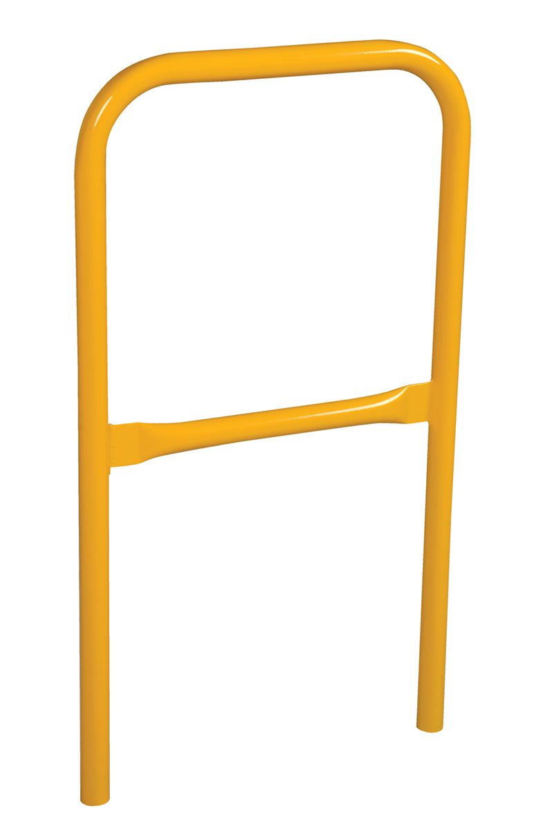 ALUM PIPE SAFETY RAILING 24IN LONG-YELLO