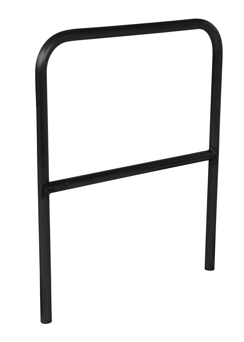ALUM PIPE SAFETY RAILING 36IN LONG-BLACK
