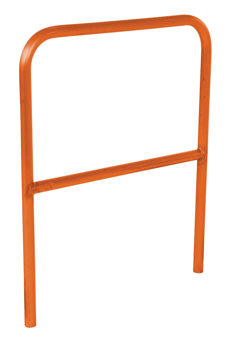ALUM PIPE SAFETY RAILING 36IN LONG-ORANG