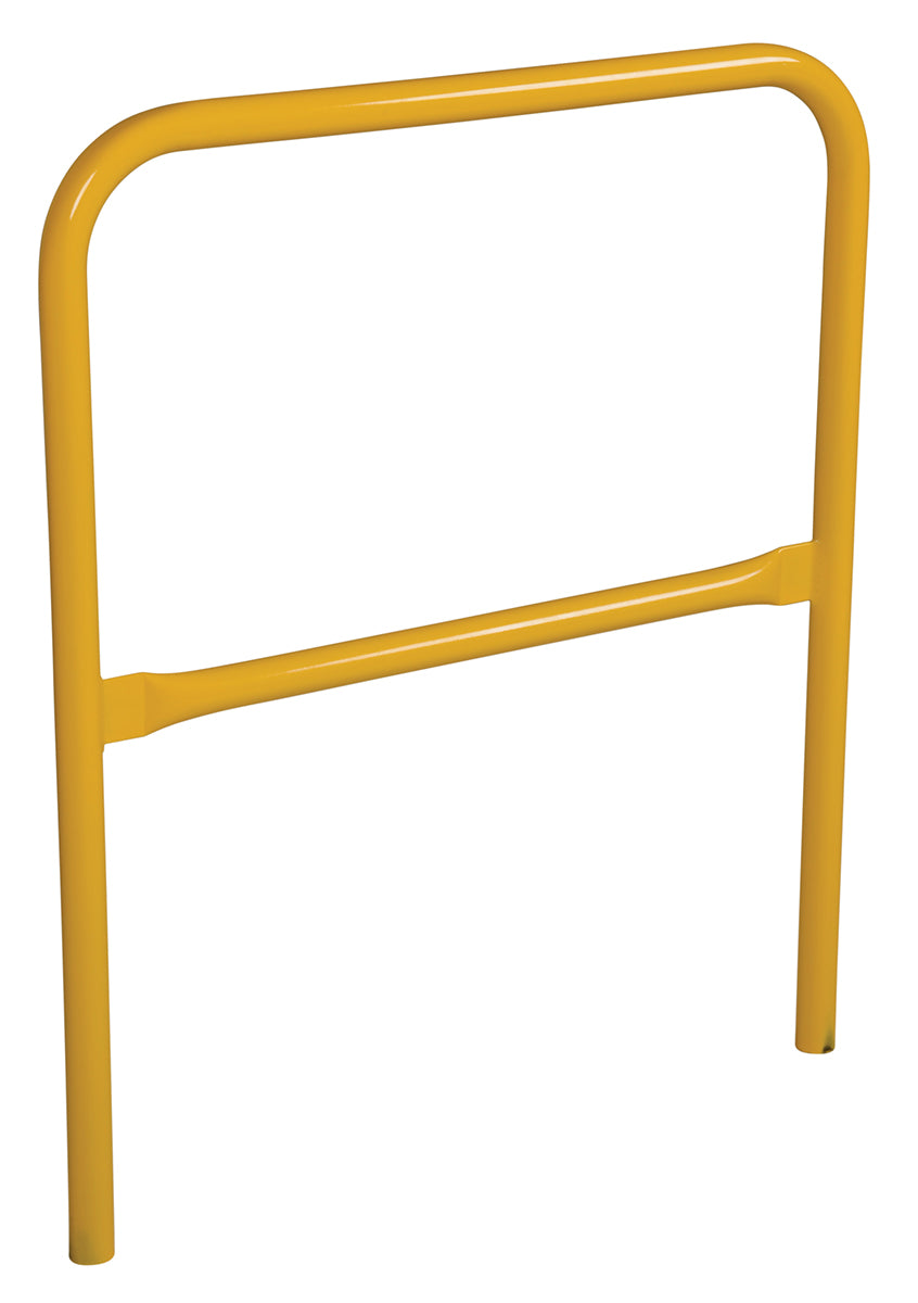 ALUM PIPE SAFETY RAILING 36IN LONG-YELLO