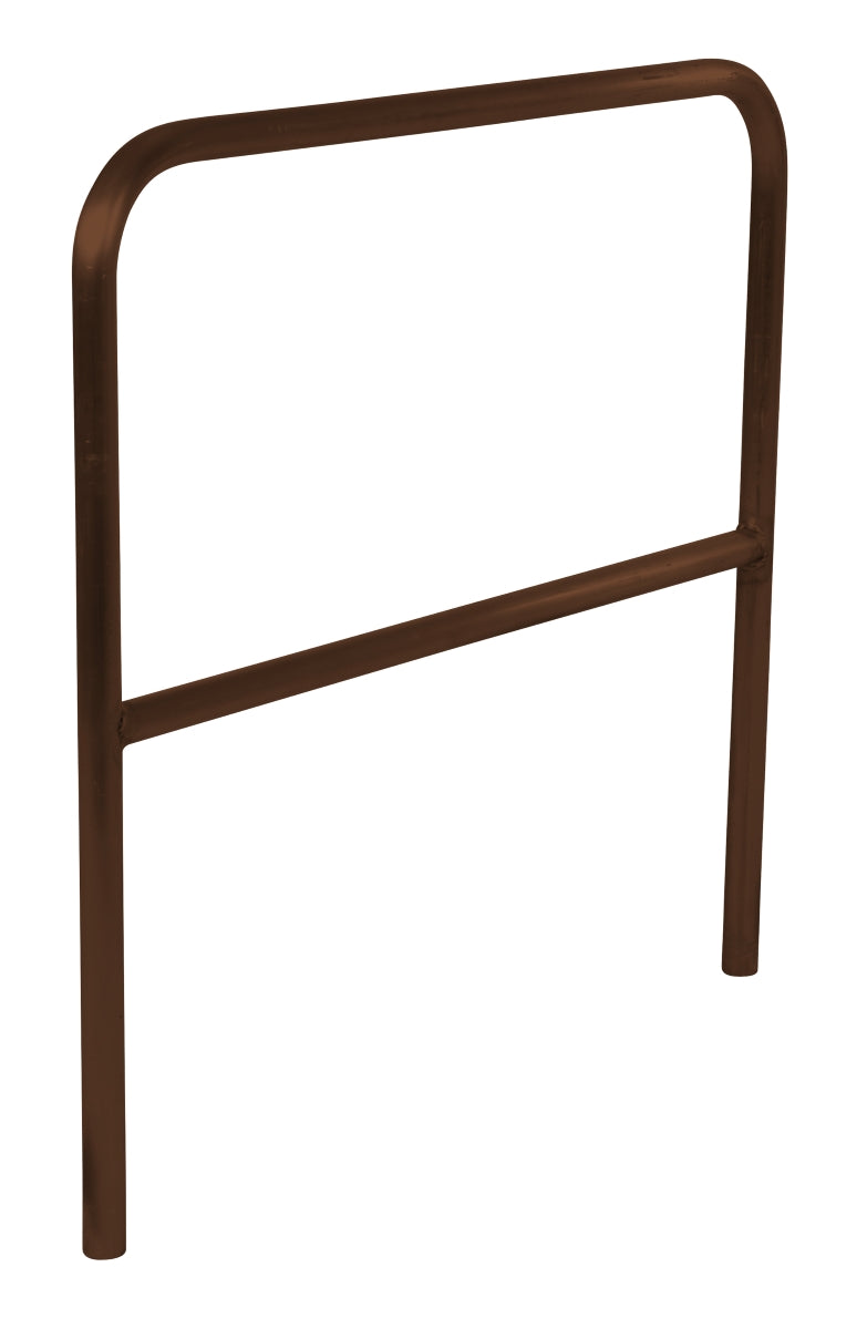 ALUM PIPE SAFETY RAILING 48IN LONG-BROWN