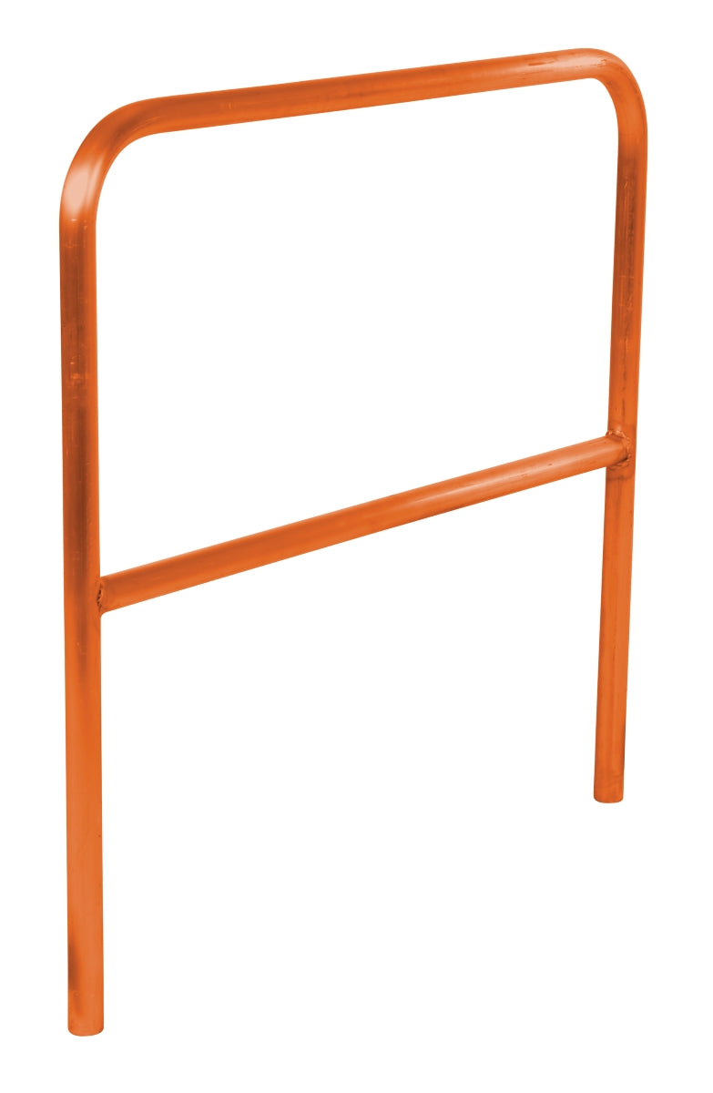 ALUM PIPE SAFETY RAILING 48IN LONG-ORANG