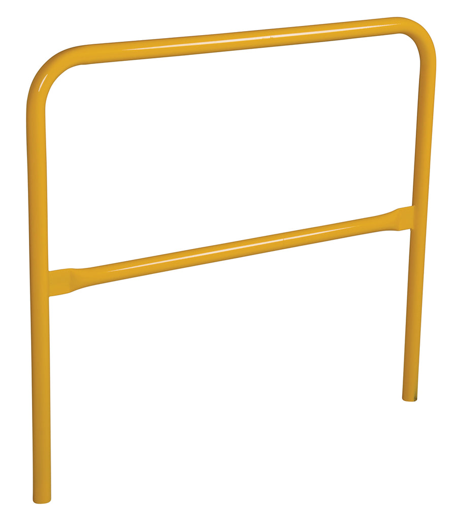 ALUM PIPE SAFETY RAILING 48IN LONG-YELLO