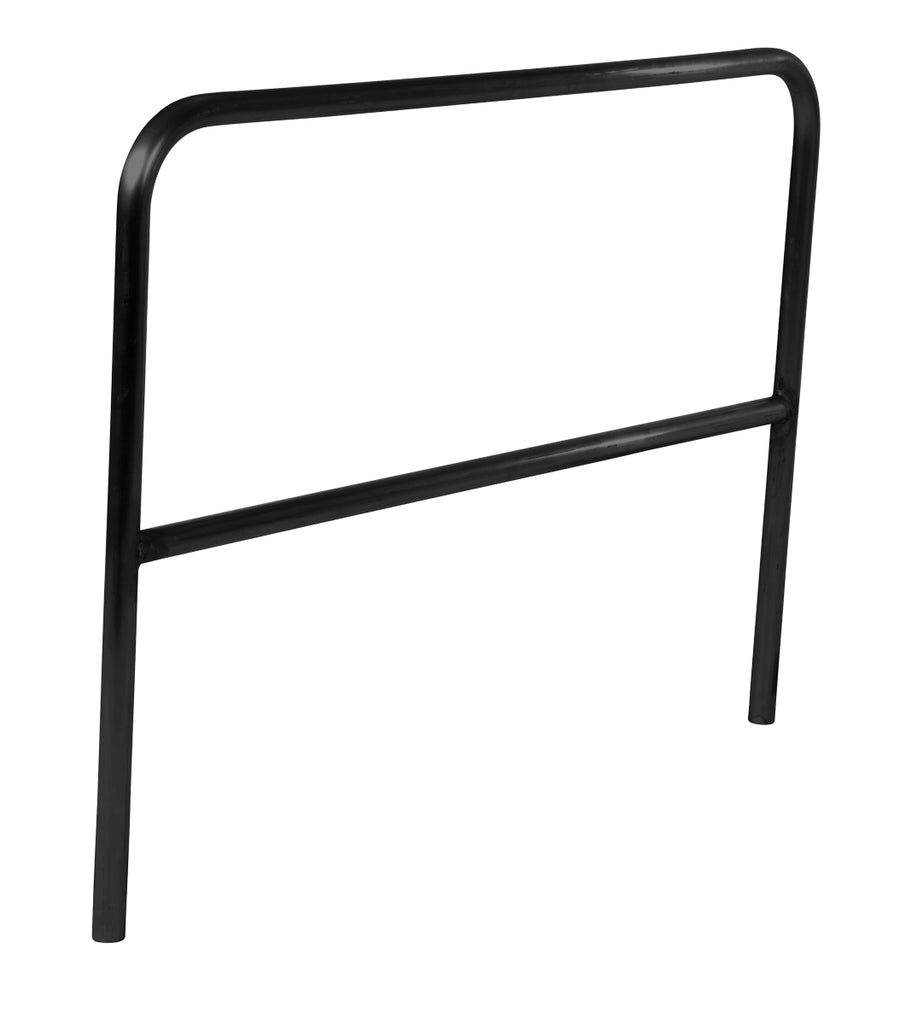 ALUM PIPE SAFETY RAILING 60IN LONG-BLACK