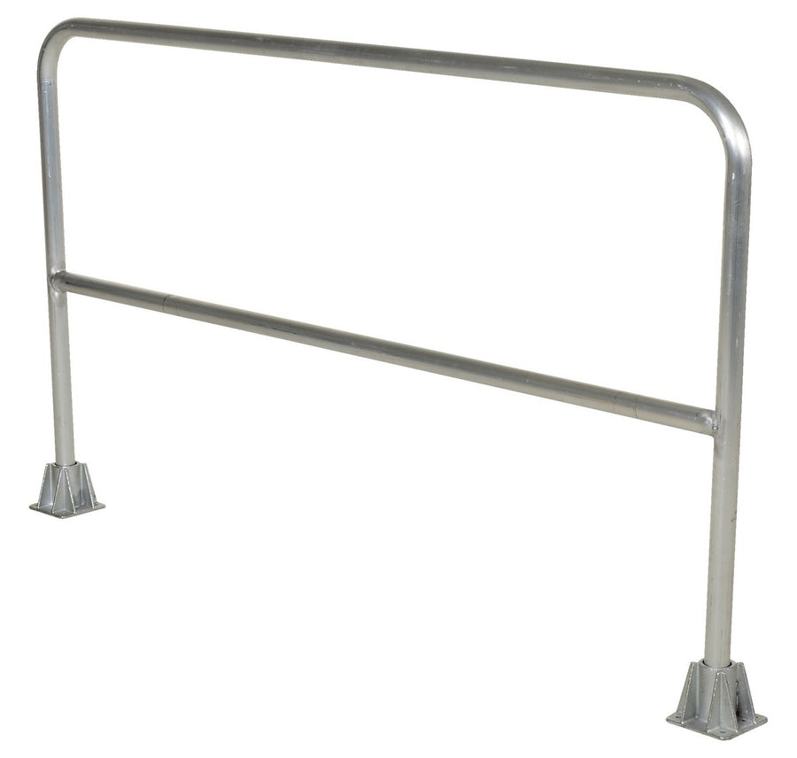 72"L Aluminum Pipe Safety Railing