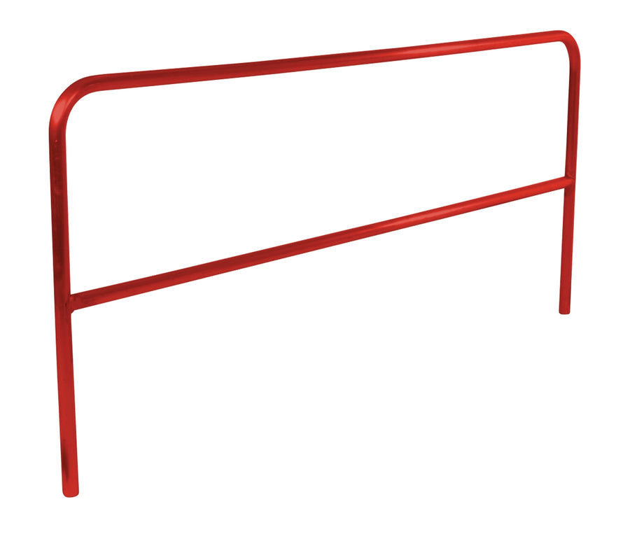 ALUMINUM PIPE SAFETY RAILING 96IN LONG-R