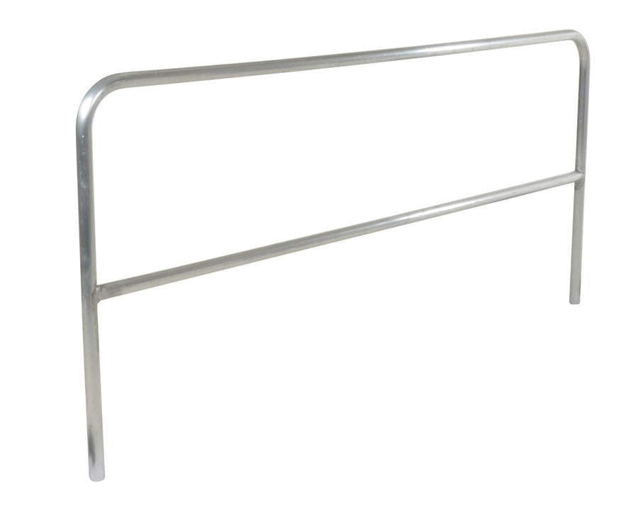 96"L Aluminum Pipe Safety Railing