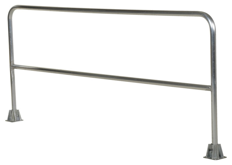 96"L Aluminum Pipe Safety Railing