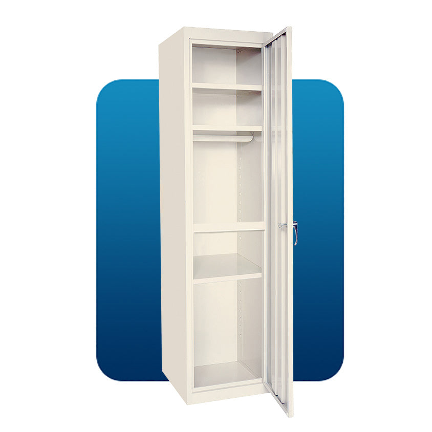 Steel Cabinets USA All Adjustable Series With 5 Shelves - 18x18x72 Walnut