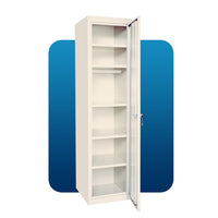 Thumbnail for Steel Cabinets USA All Adjustable Series With 5 Shelves - 18x18x72 Tropic Sand