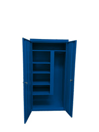 Thumbnail for Steel Cabinets USA All Purpose Combination Cabinet - 36x21x72 Blue