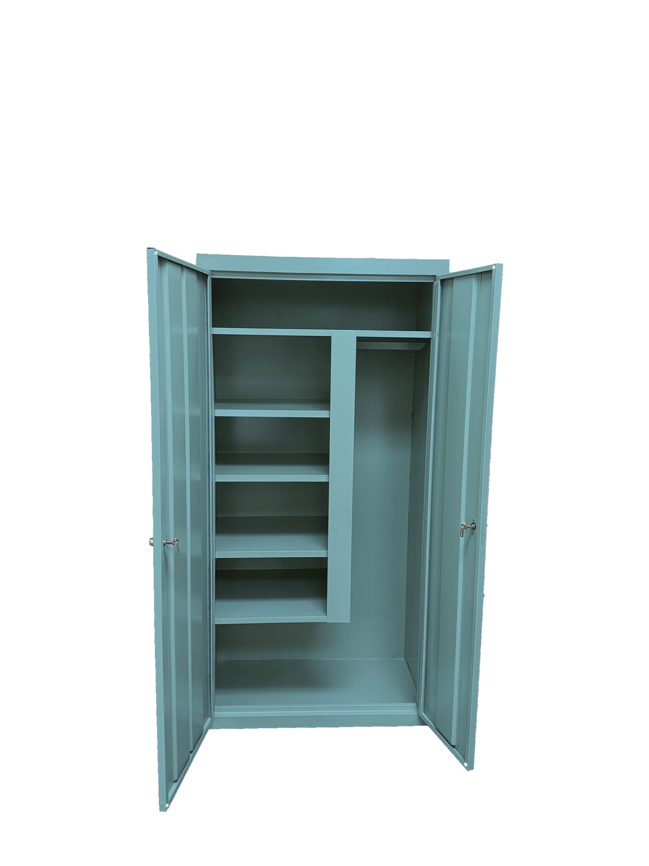 Steel Cabinets USA All Purpose Combination Cabinet - 36x21x72 Denim Blue