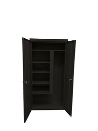 Thumbnail for Steel Cabinets USA All Purpose Combination Cabinet - 36x21x72 Espresso