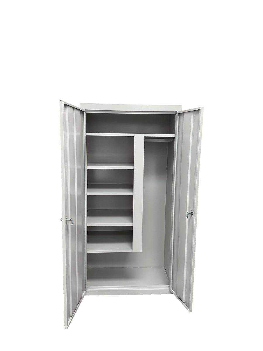 Steel Cabinets USA All Purpose Combination Cabinet - 36x21x72 Gray