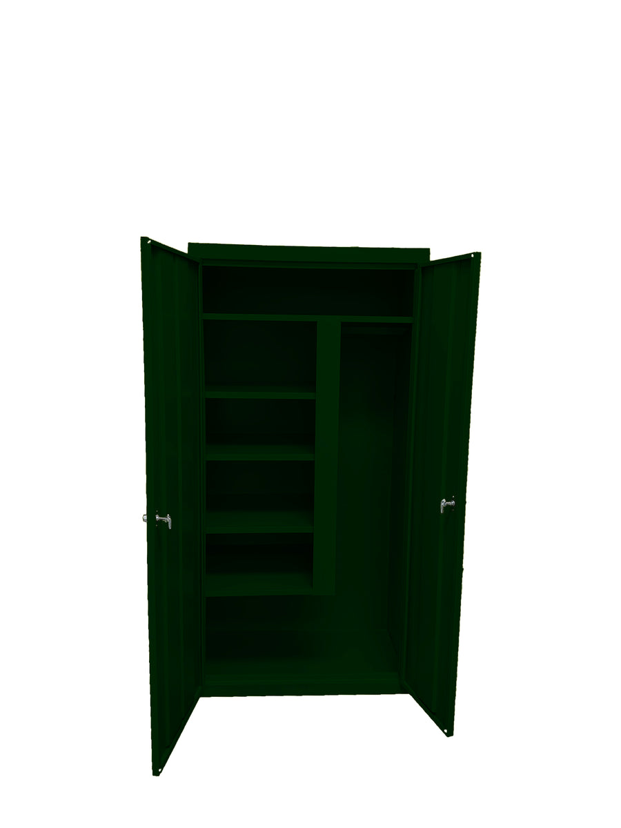 Steel Cabinets USA All Purpose Combination Cabinet - 36x21x72 Hunter Green