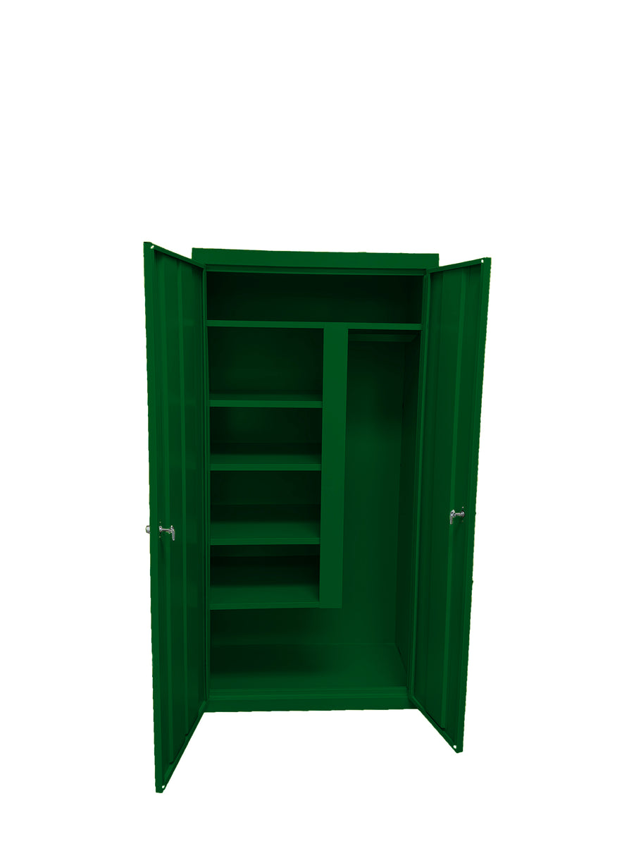 Steel Cabinets USA All Purpose Combination Cabinet - 36x21x72 Leaf Green