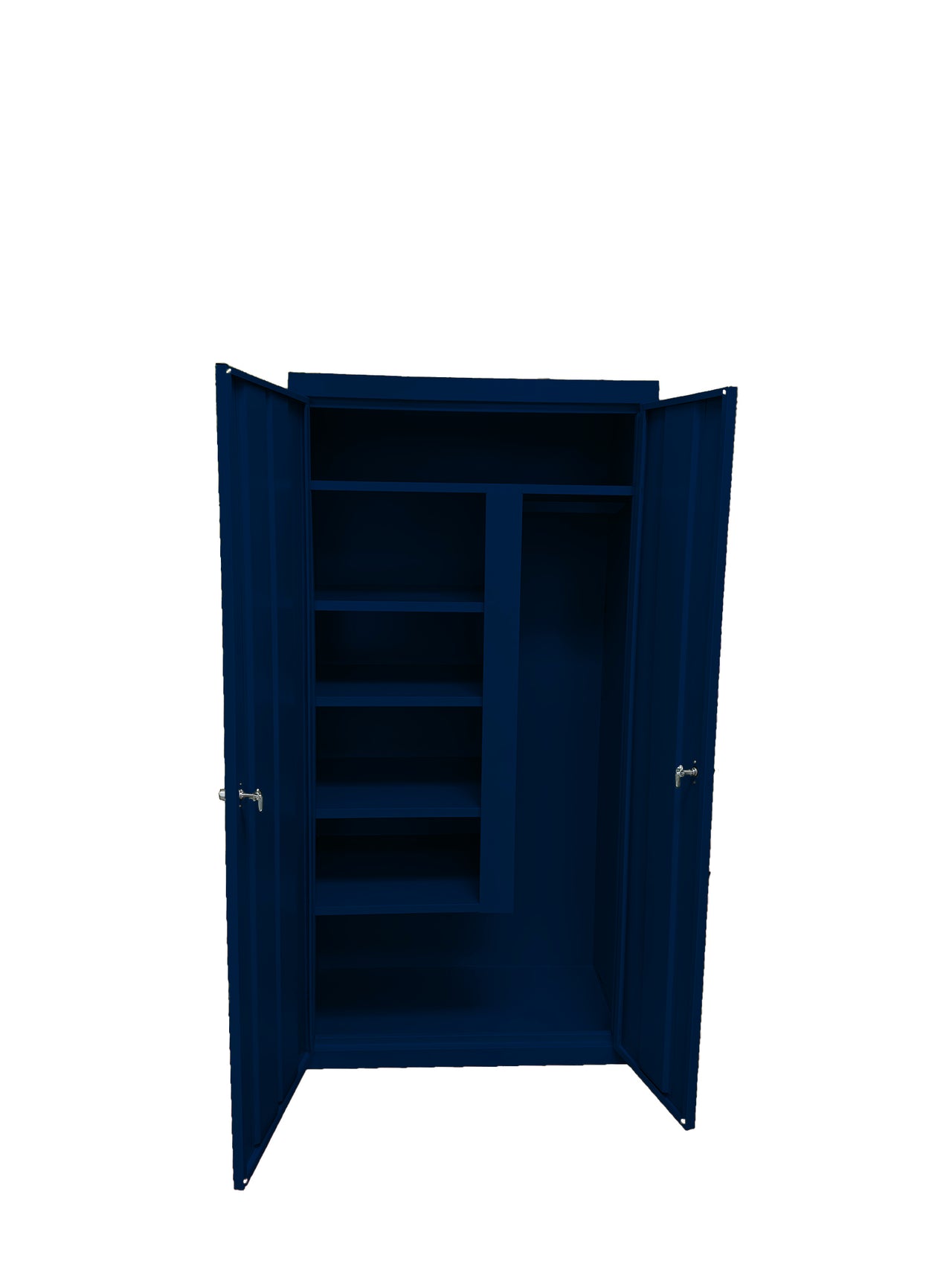 Steel Cabinets USA All Purpose Combination Cabinet - 36x21x72 Navy