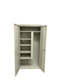 Thumbnail for Steel Cabinets USA All Purpose Combination Cabinet - 36x21x72 Putty